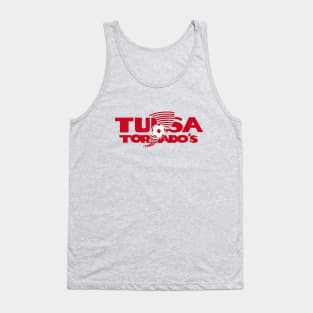 Defunct Tulsa Tornados Soccer 1985 Tank Top